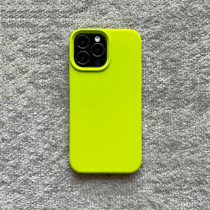 Capa de silicone colorida doce oficial para iphone 13 12mini 14 13 pro max lente da câmera capa protetora para iphone 14 12 pro